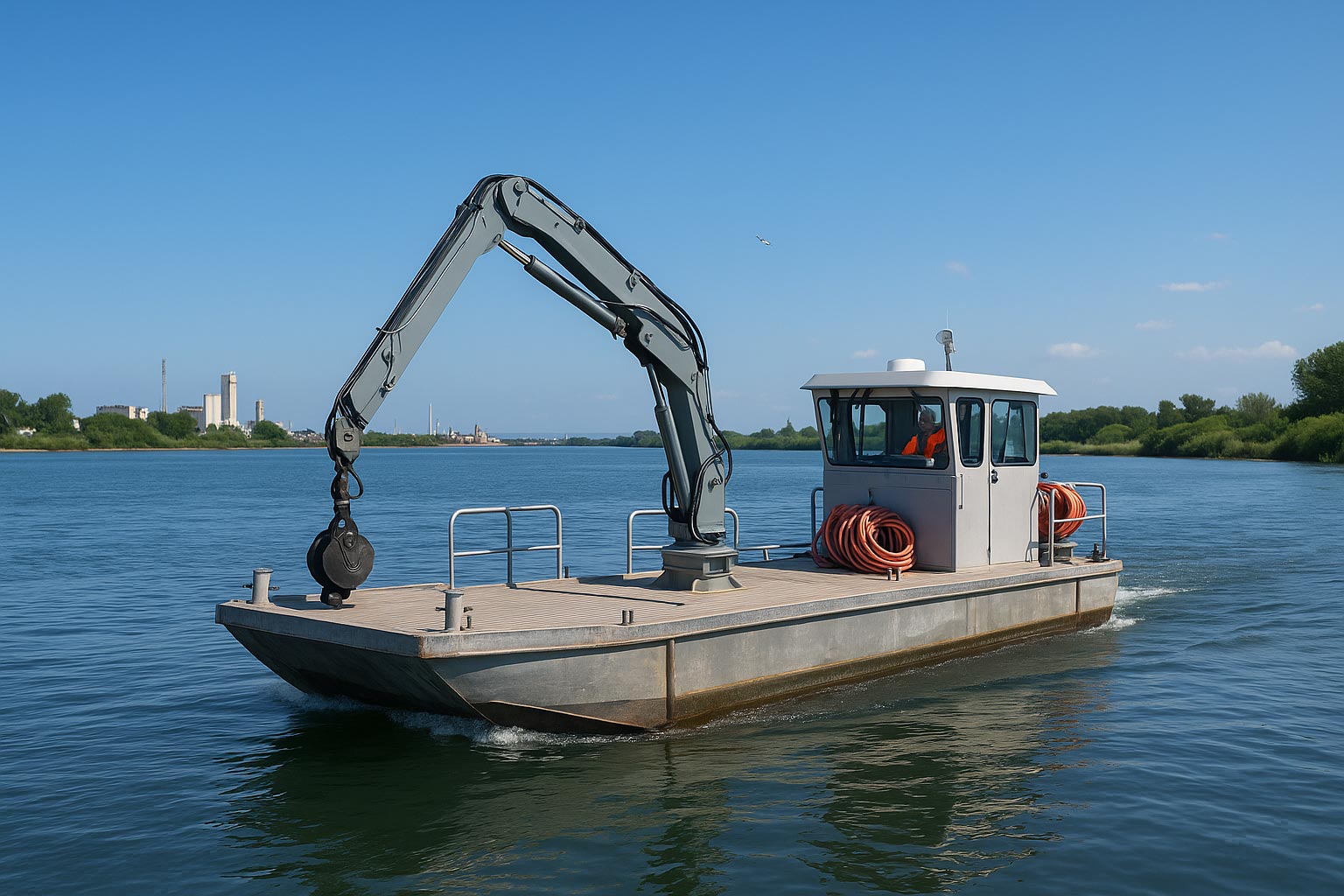 Constructeur barges aluminium